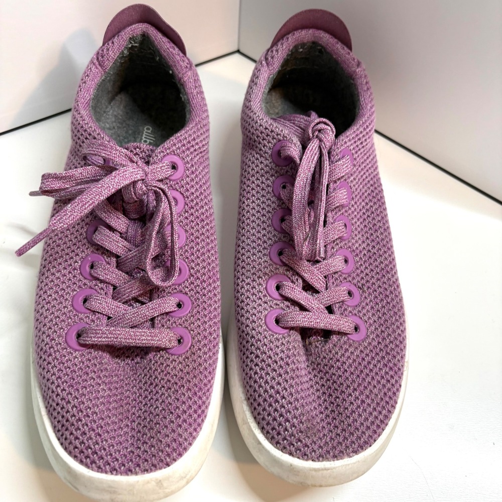 Allbirds Men's Purple Tree Piper Sneakers in Size 8 - Picture 3 of 9